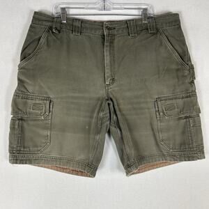Duluth Trading Classic Cargo Shorts Men's Size 40 Outdoor Hiking Workwear Cotton
